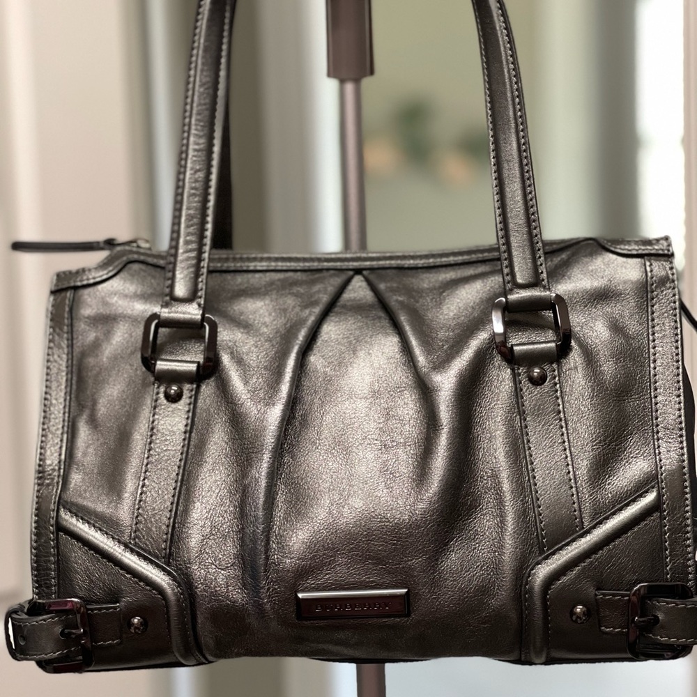 Burberry Silvery Metallic bag